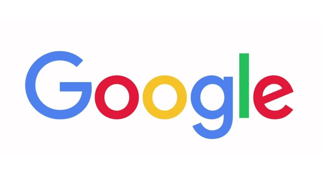 The Google logo on a white background.