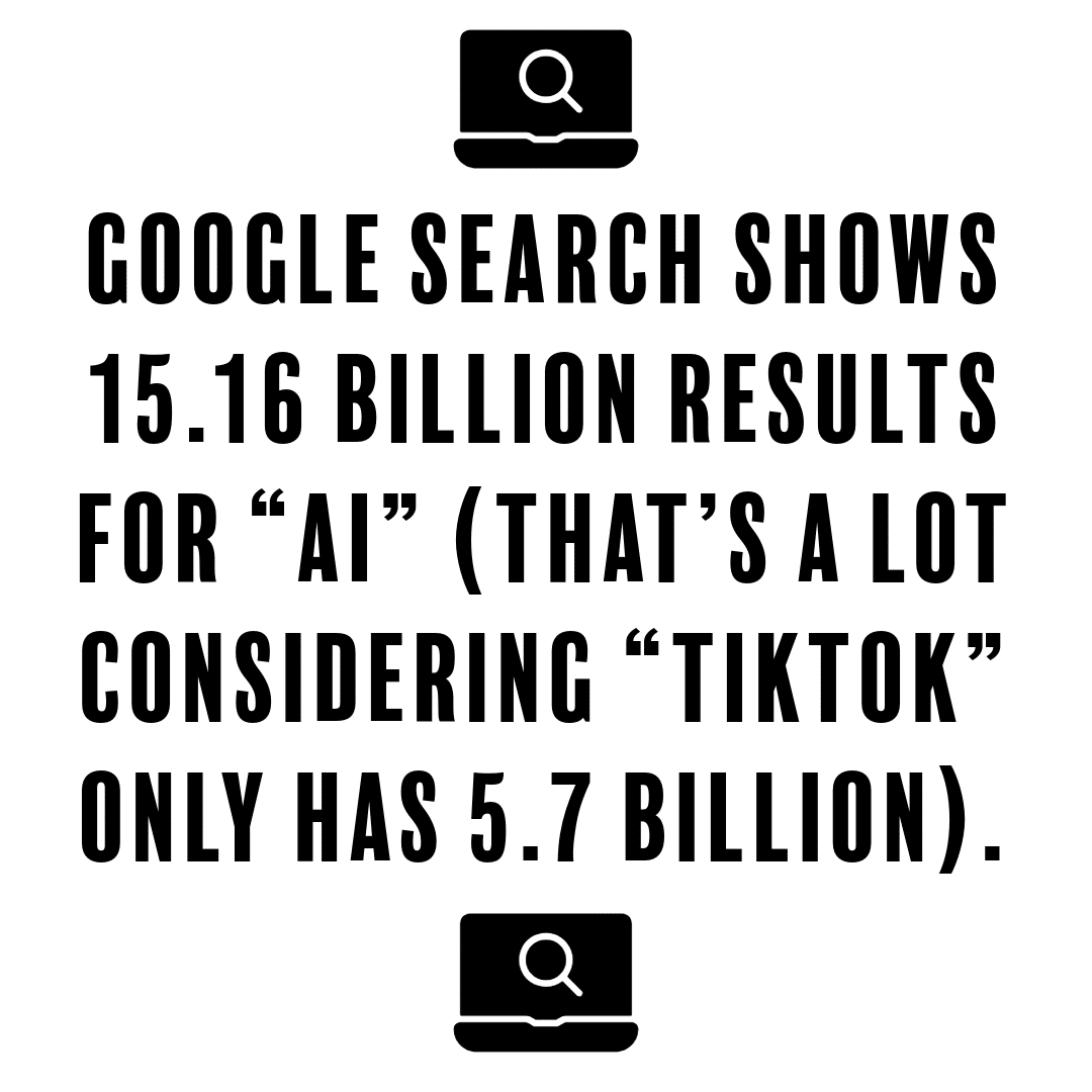 Google search AI and Automation Infographic